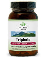Organic India Kosher Triphala Organic 90 Vegicaps